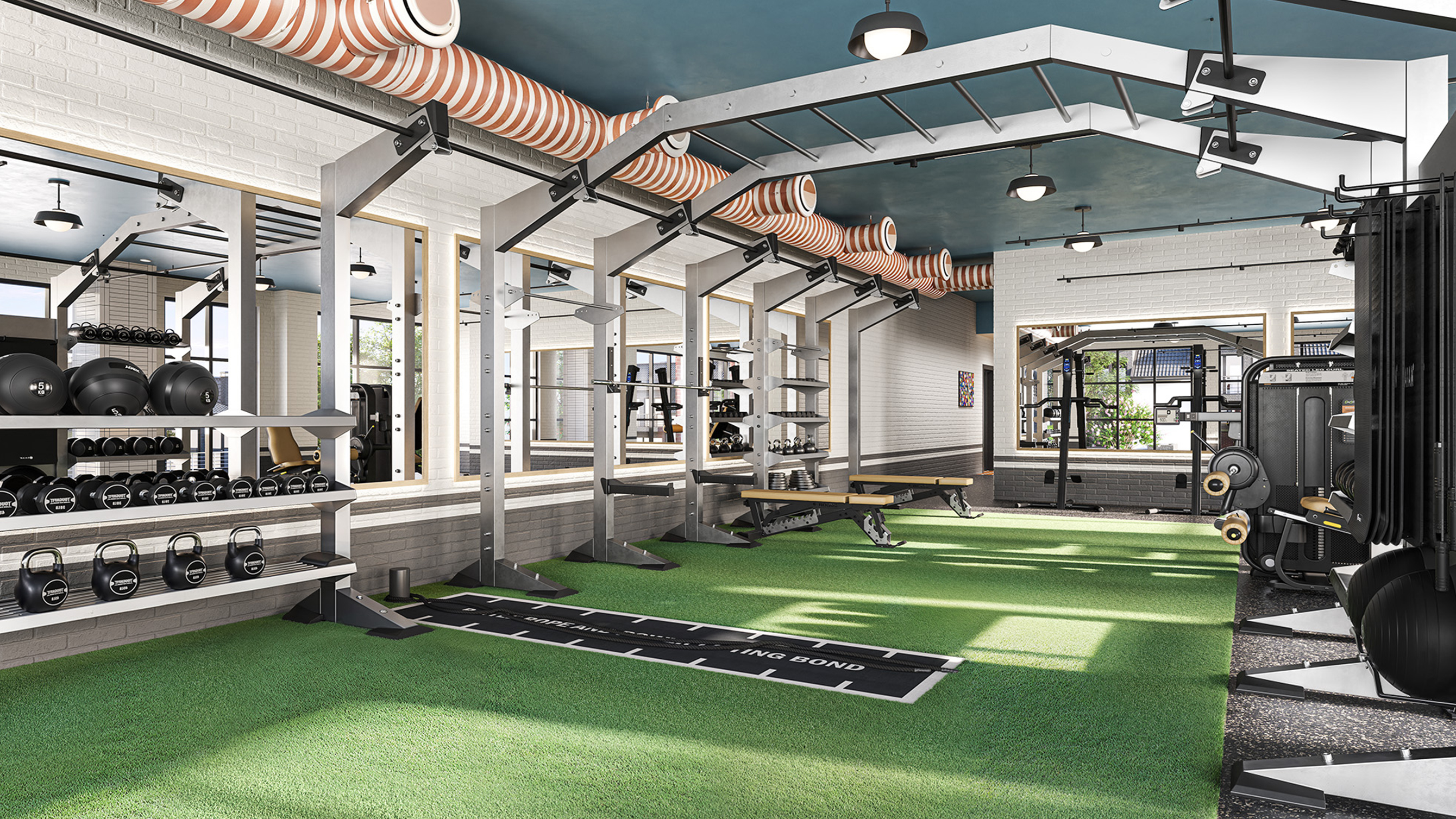 A state-of-the-art fitness center