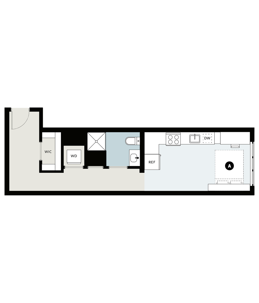 Rendering for Murphy A floor plan